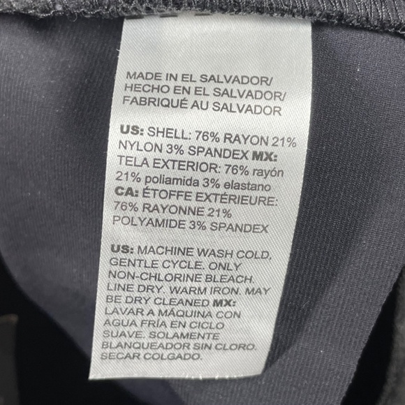 NEW Chicos Pants Womens 12 black bridgette slim straight ankle classic preppy - Picture 8 of 12